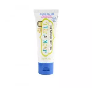 Jack n Jill Dentifricio per bambini - gomma da masticare BIO (50 g) - senza fluoro, con estratto di calendula biologico