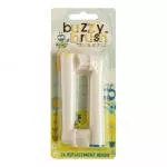 Jack n Jill Testine di ricambio per spazzolino elettrico Buzzy Brush (2 pezzi) - per spazzolino interattivo con 3 tipi di melodie