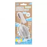 Jack n Jill Spazzolino da dito in silicone per bambini (2 pezzi) - per bambini da 6 a 12 mesi