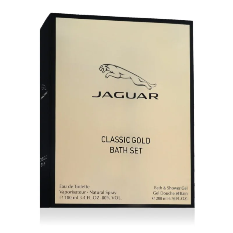 Jaguar Classic Gold Eau de Toilette per uomo 100 ml + gel doccia 200 ml