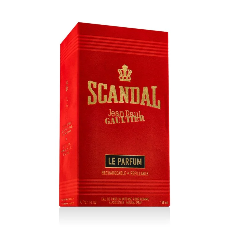 Jean Paul Gaultier Scandal Pour Homme EDP Intense profumo ricaricabile da uomo 150 ml