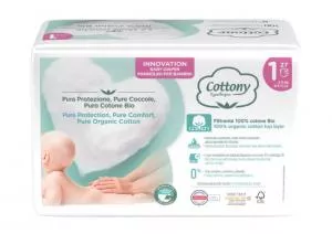 Cottony Pannolini usa e getta in bio-cotone 2-5 kg