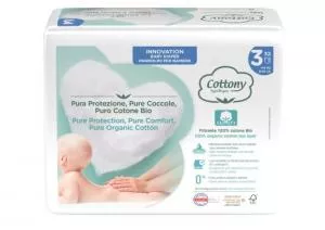 Cottony Pannolini usa e getta in bio-cotone 4-9 kg