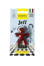 Jeff Chrome Lampone & Patchouli profumatore per auto rosso
