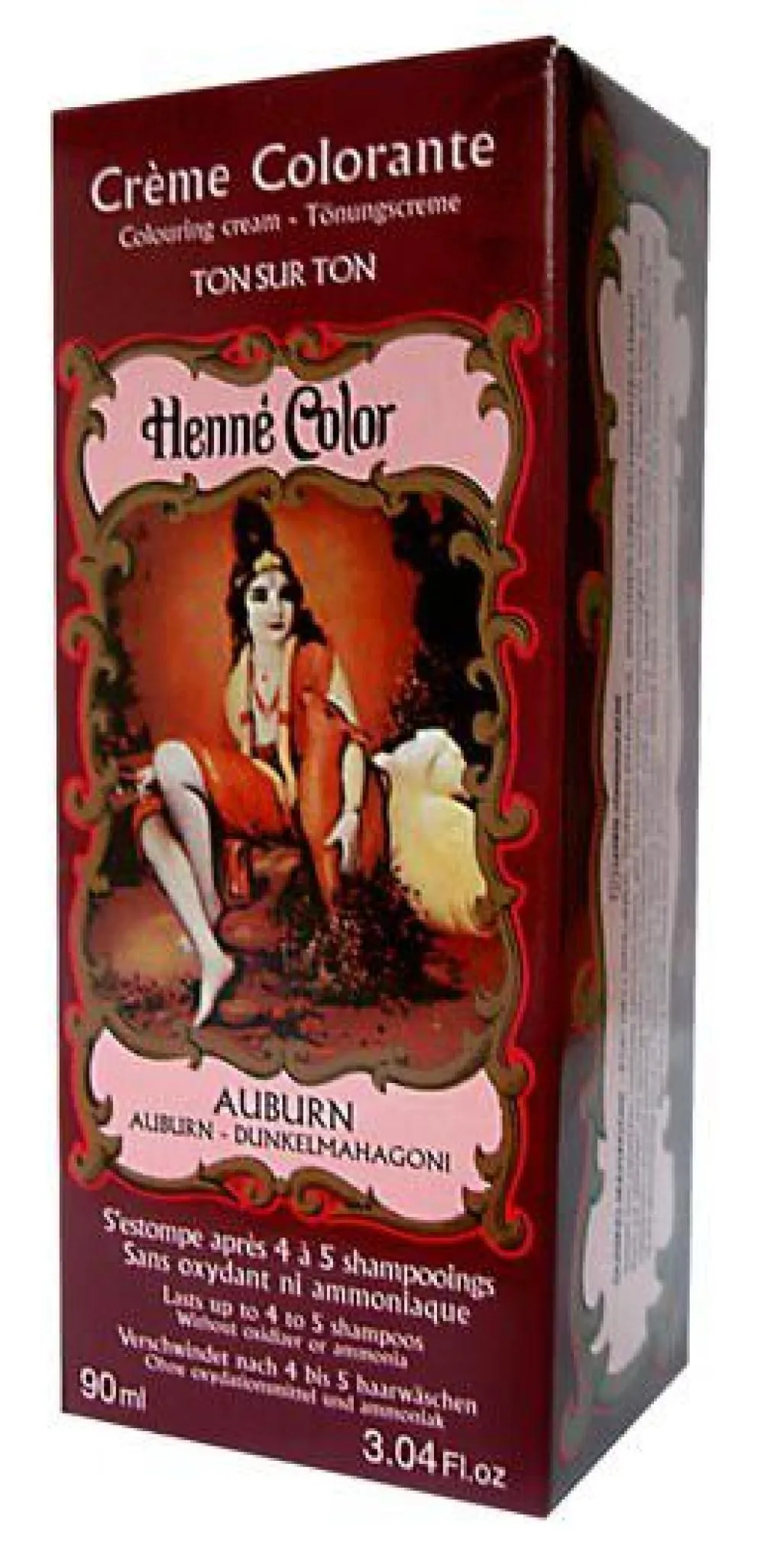 Henné Color Crema fine di condimento 90ml Bordeaux