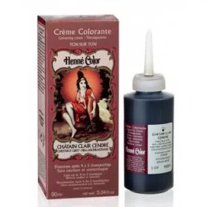 Henné Color Crema fine di condimento 90ml Castagna d'argento