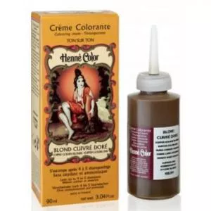 Henné Color Crema fine di medicazione 90ml Oro Rame