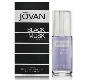 Jovan Musk Black acqua di colonia per uomo 88 ml