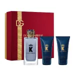K by Dolce & Gabbana cofanetto regalo Eau de Toilette da uomo 100 ml + balsamo dopobarba 50 ml + gel doccia