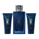 K by Dolce & Gabbana cofanetto regalo Eau de Toilette da uomo 100 ml + balsamo dopobarba 50 ml + gel doccia
