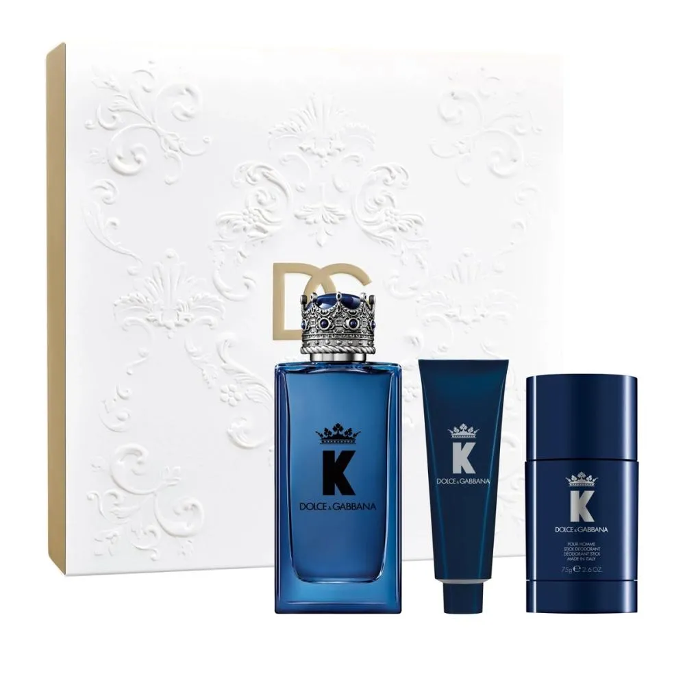 K pour Homme Eau de Parfum da uomo 100 ml + Deodorante Stick 75 g + Gel Doccia 50 ml