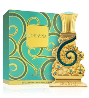 Khadlaj Johayna Green olio profumato unisex 20 ml
