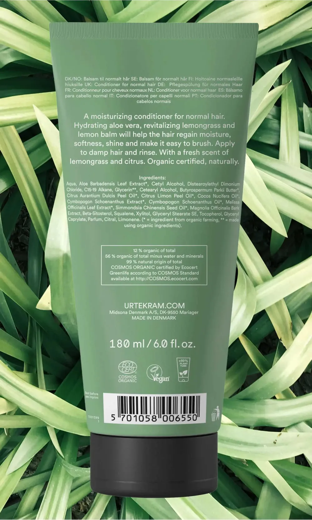 Urtekram Balsamo alla citronella 180 ml BIO