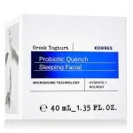 Trattamento viso notturno nutriente ai probiotici allo yogurt greco 40 ml