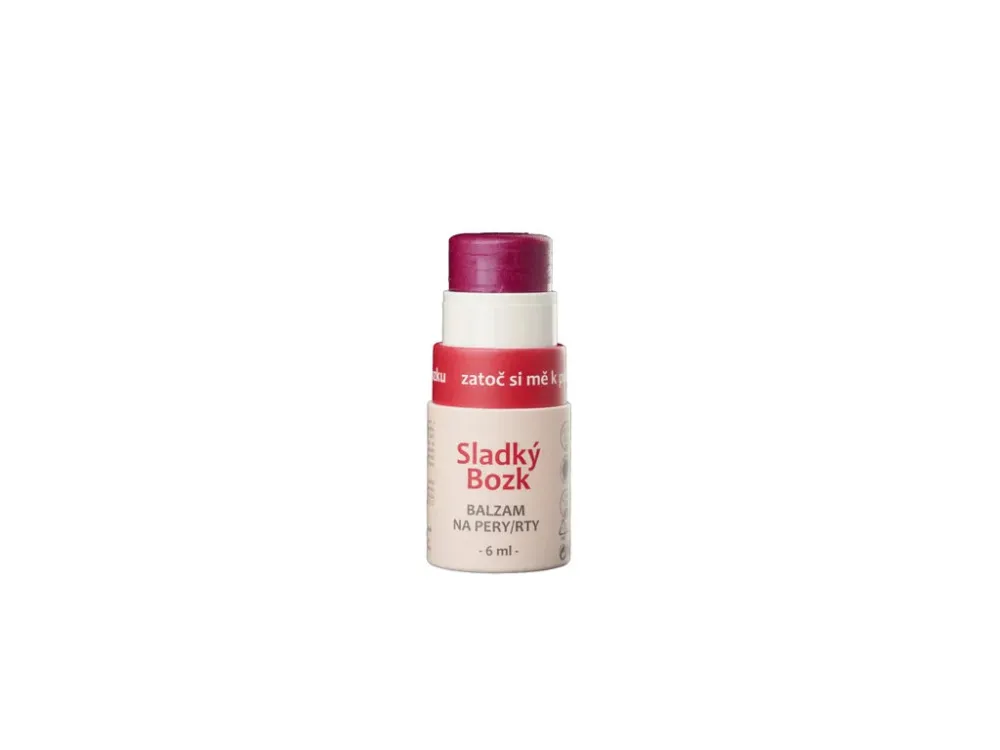 Kvitok Lip Balm Sweet Kiss (8 ml) - tinge leggermente le labbra
