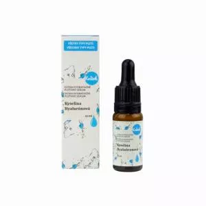 Kvitok Siero idratante per il viso - Acido ialuronico (10 ml) - Idratazione intensiva