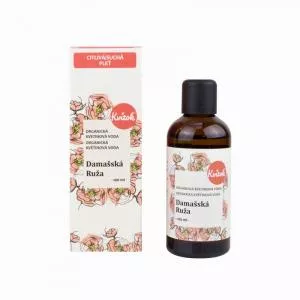 Kvitok Acqua floreale di Rosa di Damasco BIO (100 ml) - uso universale