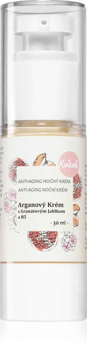 Kvitok Crema notte Argan per pelli mature 30 (30 ml) - rallenta l'invecchiamento della pelle