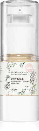 Kvitok Crema per gli occhi - quotidiana (15 ml) - con estratti di fieno greco ed equiseto