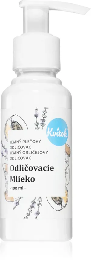 Kvitok Latte esfoliante (100 ml) - con olio di mandorle e albicocche