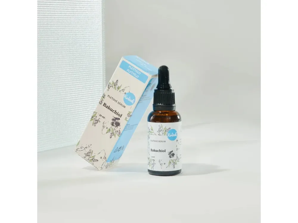 Kvitok Siero per il viso - Bakuchiol (30 ml) - riduce le linee sottili
