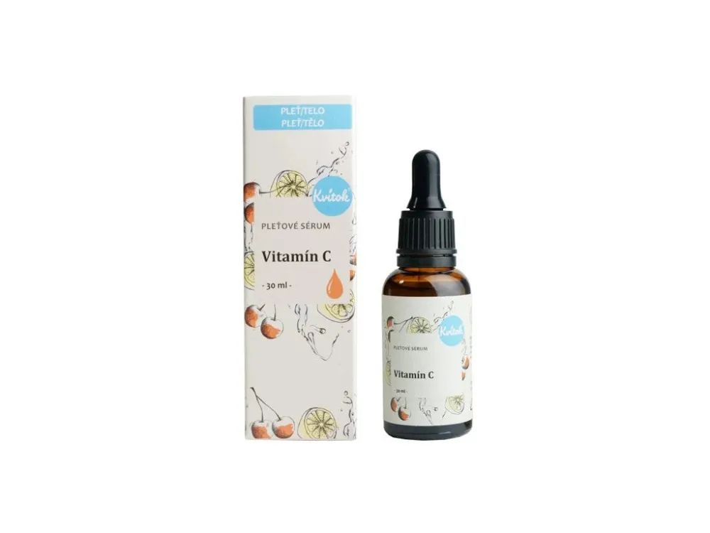Kvitok Siero viso Kvitok - Vitamina C (30 ml) - effetti anti-invecchiamento