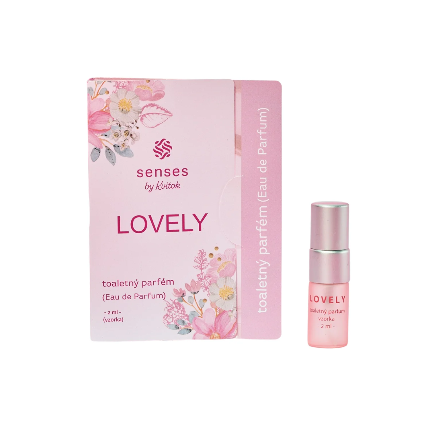 Kvitok Senses Profumo Lovely - campione (2 ml) - con note di rosa, vaniglia e agrumi