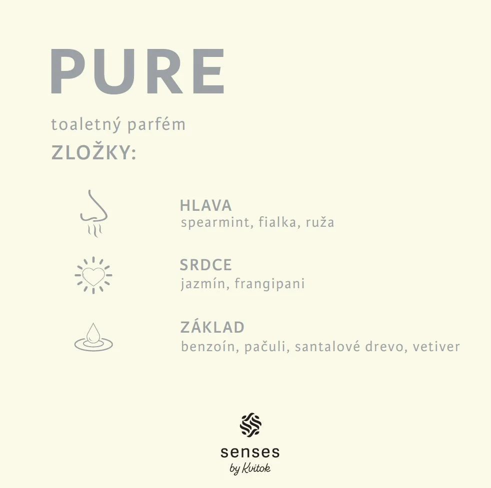 Kvitok Senses Profumo Pure - campione (2 ml) - fragranza floreale al gelsomino
