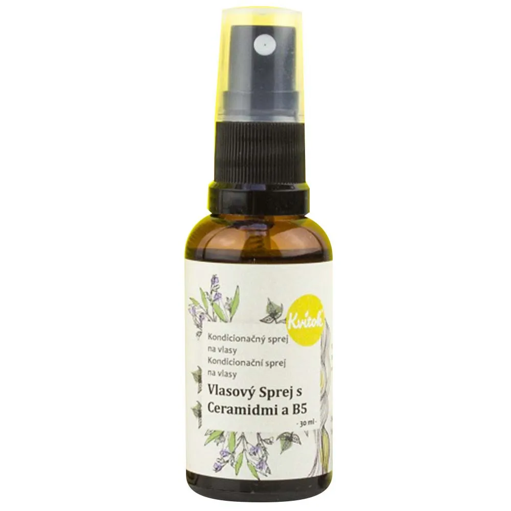 Kvitok Spray per districare e proteggere i capelli (30 ml) - con ceramidi e provitamina b5
