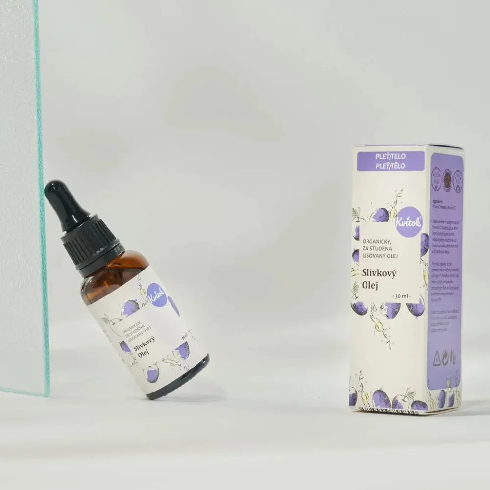 Kvitok Olio di prugna BIO (30 ml) - ricco di antiossidanti