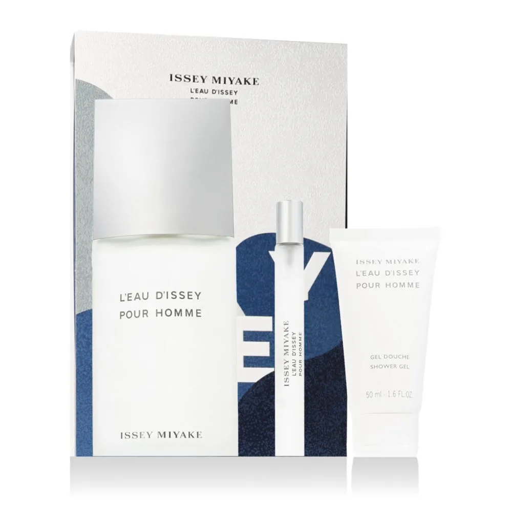 L'Eau d'Issey Pour Homme eau de toilette da uomo 125 ml + EDT 10 ml + gel doccia 50 ml