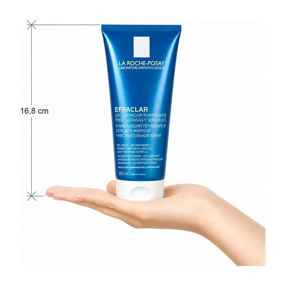 Effaclar gel detergente a detersione profonda per pelle grassa e sensibile 200 ml