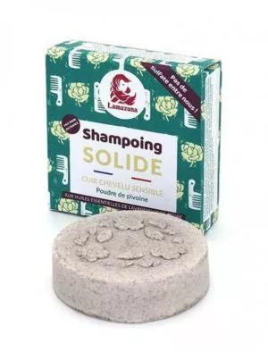 Lamazuna Shampoo rigido antiforfora - peonia (70 g)
