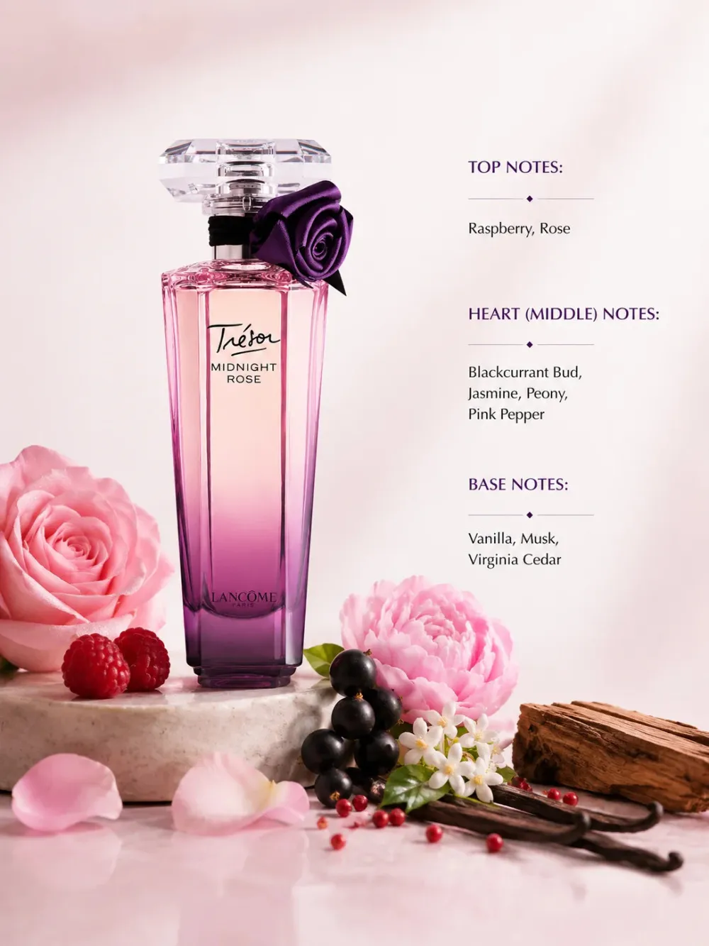 Trésor Midnight Rose eau de parfum per donne 50 ml