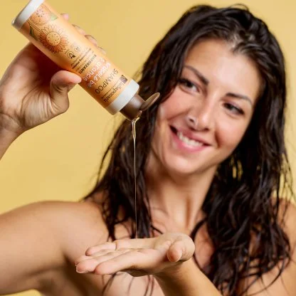 laSaponaria Shampoo con girasole e arancia dolce BIO 30 ml