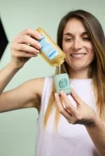 laSaponaria Applicatore per deodorante roll-on - ricaricabile - soluzione sostenibile