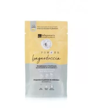 laSaponaria Gel doccia energizzante in polvere - mandarino e vitamina C (25 g)