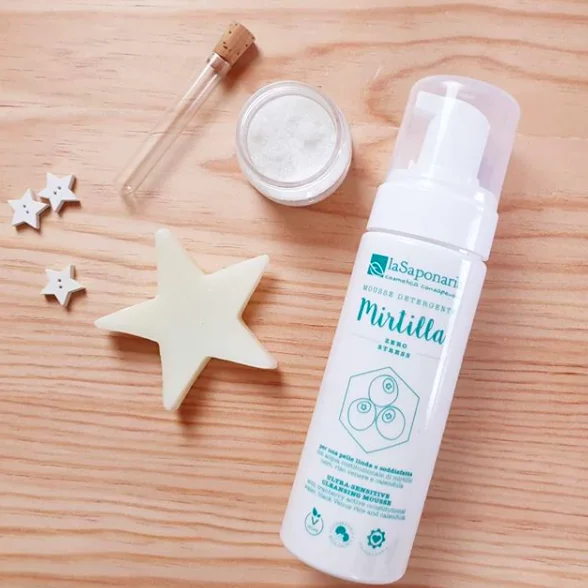 laSaponaria Schiuma detergente extra delicata per pelli sensibili BIO 50 ml