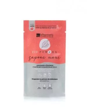 laSaponaria Sapone per le mani delicato e nutriente in polvere - pompelmo e mandorla (25 g)