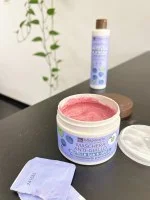laSaponaria Maschera No Yellow per capelli grigi con Amla e mirtillo (200 ml) - neutralizza i riflessi gialli
