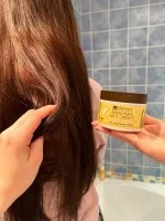 laSaponaria Maschera anticrespo per capelli con aloe vera e acido ialuronico (200 ml) - un aiuto per la chioma secca e disidratata
