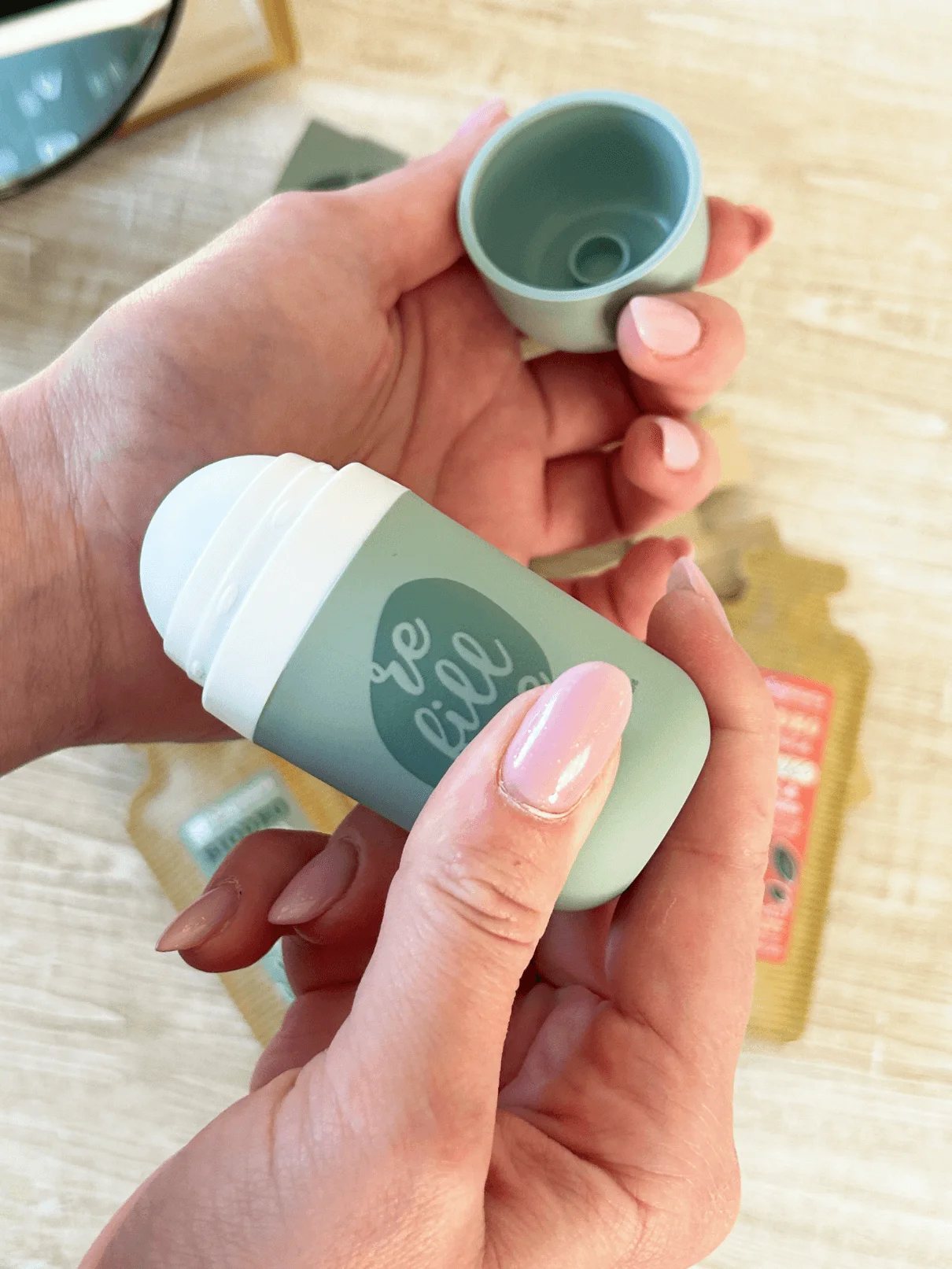 laSaponaria Ricarica per deodorante roll-on Grace - senza profumo BIO (40 ml) - per pelli sensibili