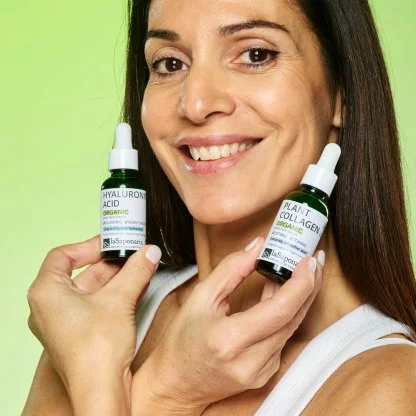 laSaponaria Siero viso - Acido ialuronico BIO (30 ml) - idrata e rassoda la pelle
