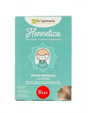 laSaponaria Tintura naturale per capelli Lakshmi BIO (100 g) - nocciola