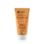 laSaponaria Gel doccia e shampoo 2 in 1 con arancia BIO e vitamina C per tutta la famiglia 30 ml - dal profumo dolce e rinvigorente