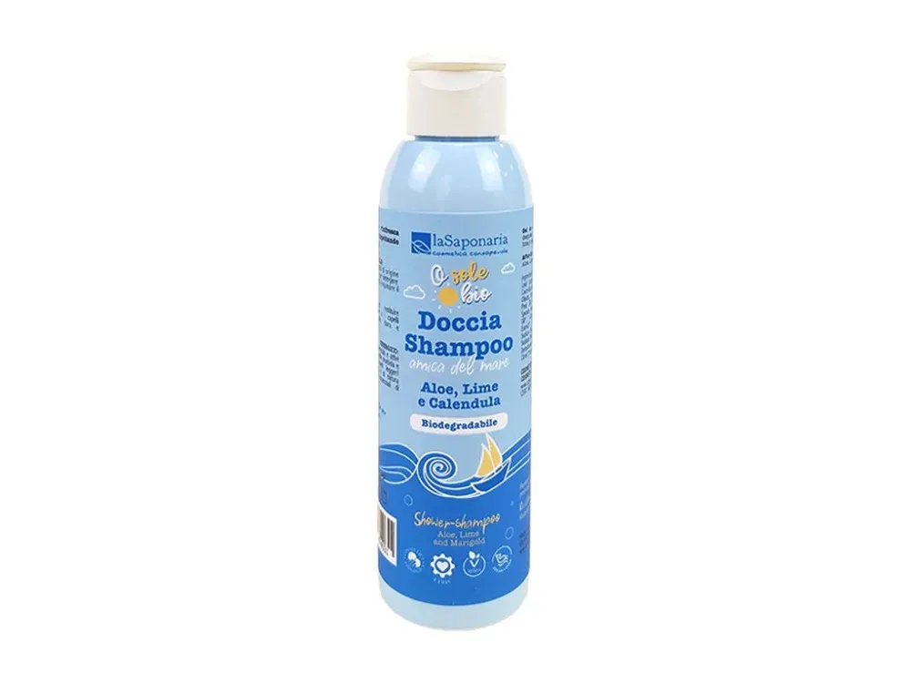 laSaponaria Gel doccia e shampoo doposole BIO (150 ml)