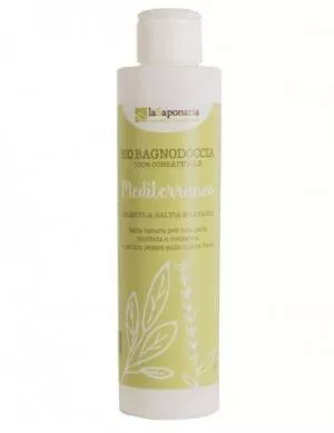 laSaponaria Gel doccia mediterraneo BIO (200 ml) - con erbe mediterranee