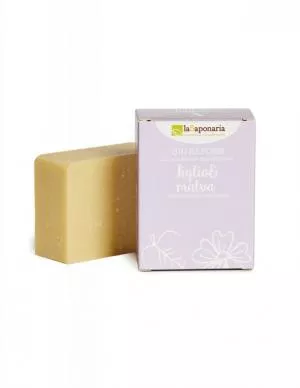 laSaponaria Sapone solido BIO - Tiglio e malva (100 g)