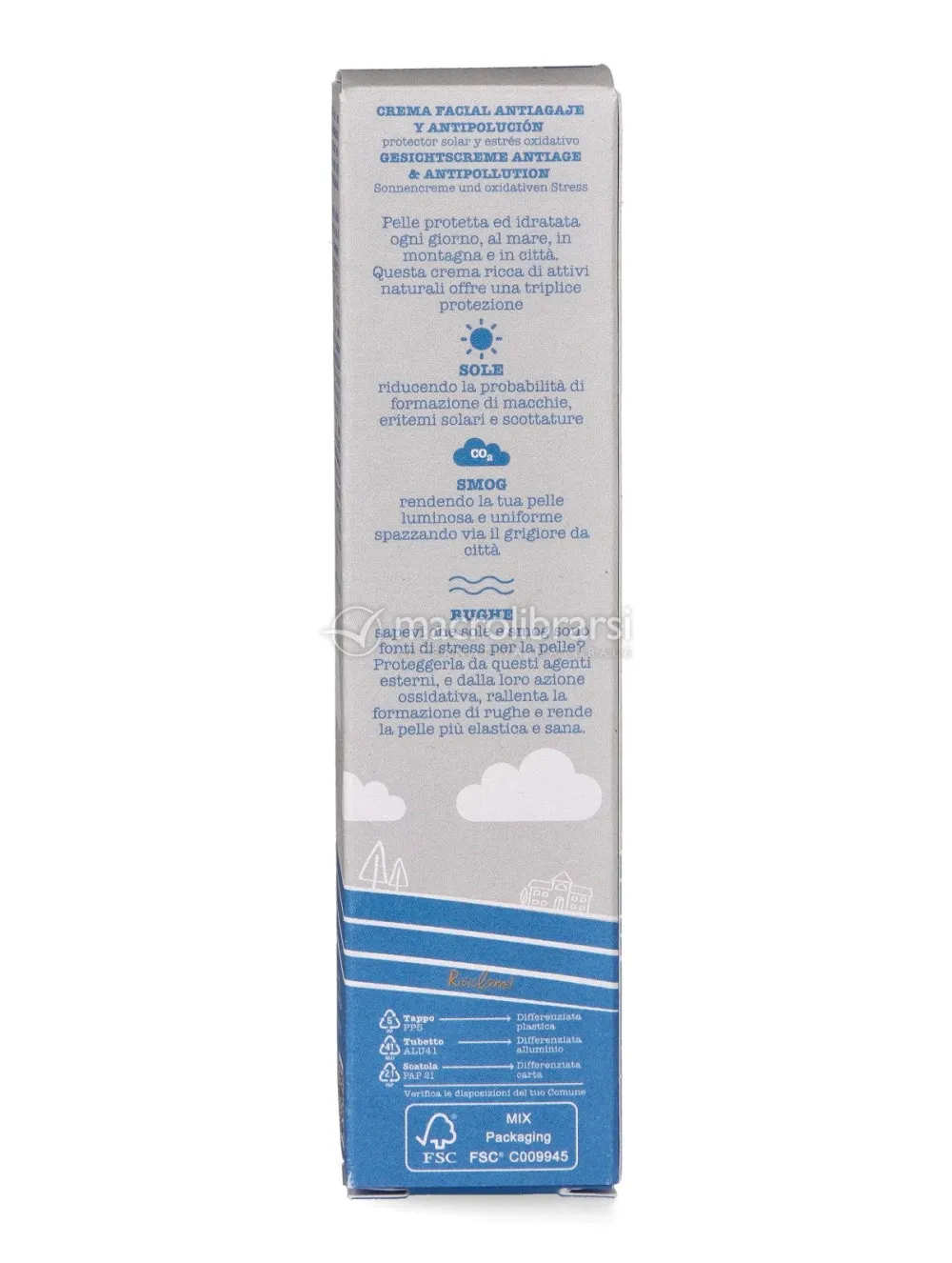 laSaponaria Crema rassodante e protettiva SPF 30 BIO (40 ml)