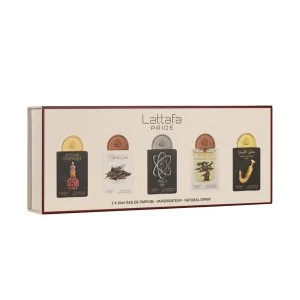 Lattafa Cofanetto Regalo Box 02 5 x Eau de Parfum